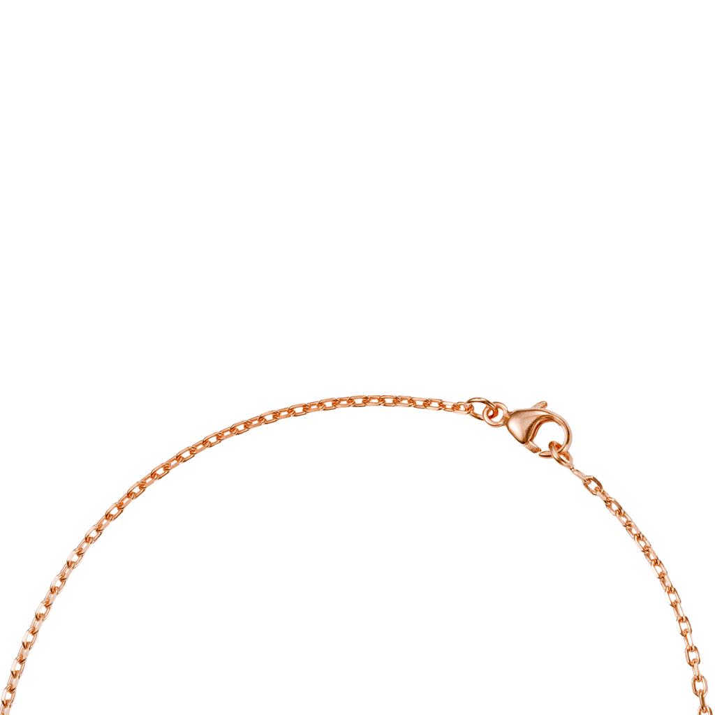 Hermes Mini Pop H Necklace Pendant Bubble Green Women Necklace Rose-Gold H147992FO17