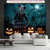 Party Backdrop Halloween Flat Spooky Clown Event Backdrop Decoration Party Decor