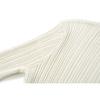 Furina Cotton Silk Techno Pleats Short Sleeve Knit