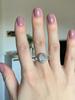New Fashion 8x10 MM Oval Natural Moonstones Rings Women's  CopperJewelry Ring  High Quality Gifts Vintage Fine