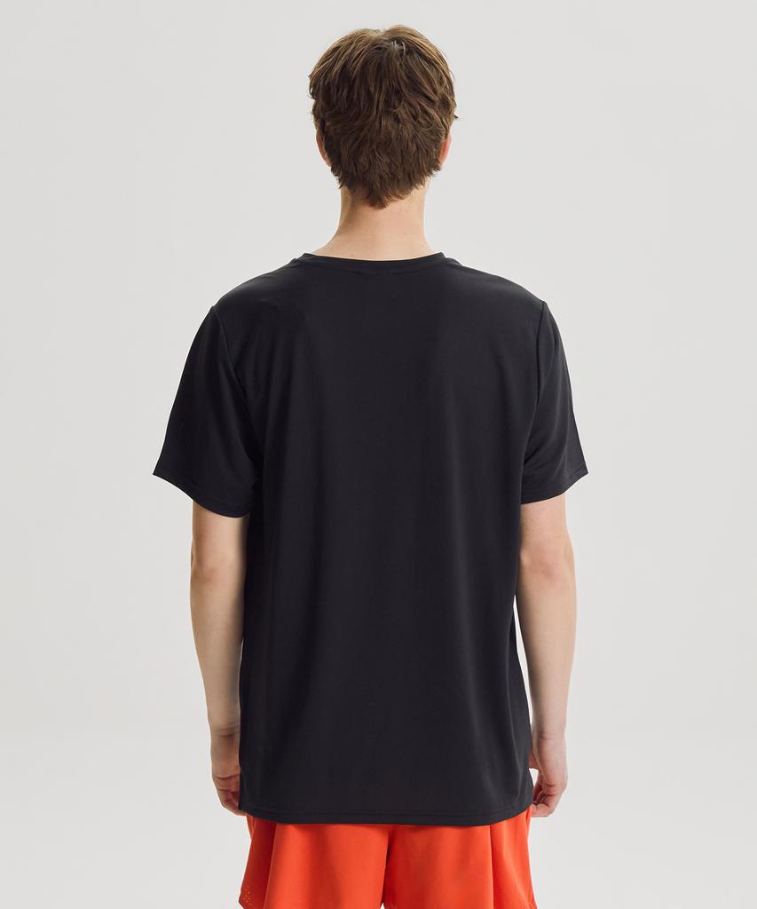 Nyuballanseu Nbneg36103 / Uni Sports Essential Short Sleeve T-Shirt (Black)