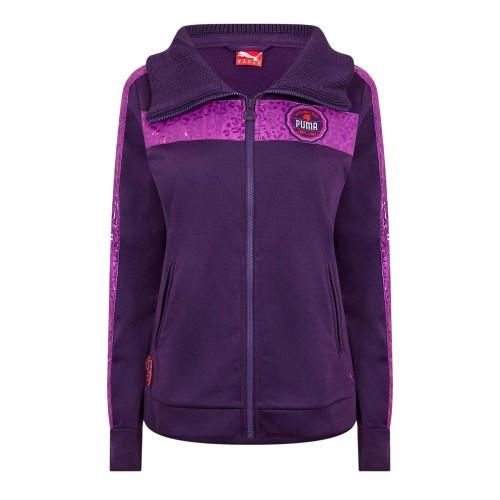 Puma Womens/Ladies Animal Print Track Jacket