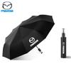 Auto Winddicht UV Sonnenschutz Regenschirm Automatisches Falten Sonnenschutz für Mazda 3 5 6 Axela Atenza CX30 CX5 CX7 CX8 CX9 MX5 BT50