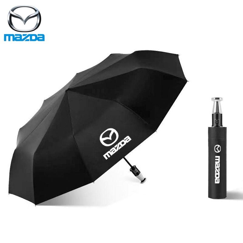 Auto Winddicht UV Sonnenschutz Regenschirm Automatisches Falten Sonnenschutz für Mazda 3 5 6 Axela Atenza CX30 CX5 CX7 CX8 CX9 MX5 BT50