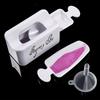Set of 2 Portable Dip Powder Nail Art Kits, Including a Complete Manicure Set with a Recycling Tray And a Soft Dust Brush for Nail Care