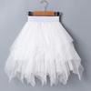 Girl's Half Body Fluffy Skirt Sweet Half Body Skirt Parent-child Colorful Skirt Performance Skirt