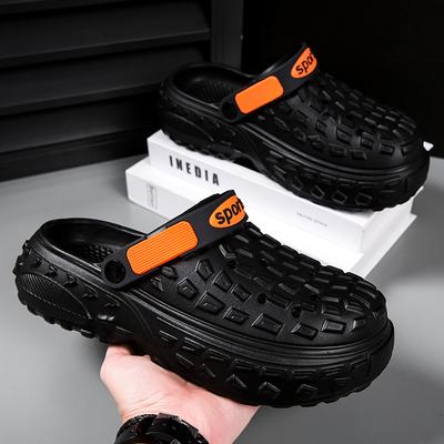 2025 Sommer Neue Hausschuhe Herren Outdoor Garten Clogs Männliche Freizeitschuhe Luxussandalen Komfort Zuhause Weiche Hausschuhe 40-45