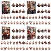 Christmas Countdown Blind Box Mini Santa Pendant Christmas Party Gift For Kids And Friends