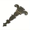 1pcs Retro Bronze Zinc Alloy Butt Hinges Ornament Hinges Decorative Elements Antique Wooden Box Decorative Hinge Repair Tools