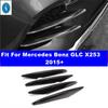 ABS Auto Front Bumper Fog Lights Grille Fog Light Decor Cover Trim For Mercedes Benz GLC X253 2015 -  Exterior Accessories