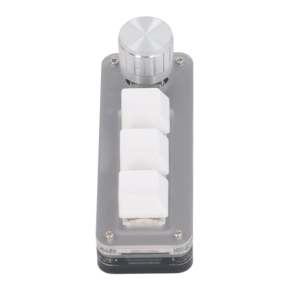 Mini 3 Key Keypad Wired Industrial Console Dustproof Red Switch Mechanical Gaming Keyboard