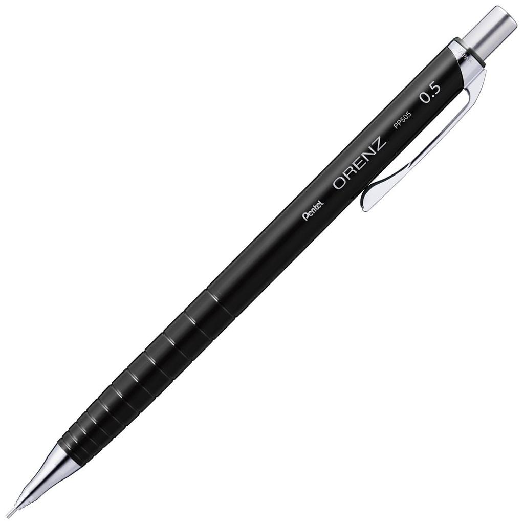 Pentel Orenz Mechanical Pencil 0.5mm Black Body Anti-Breaking Technology XPP505-RA