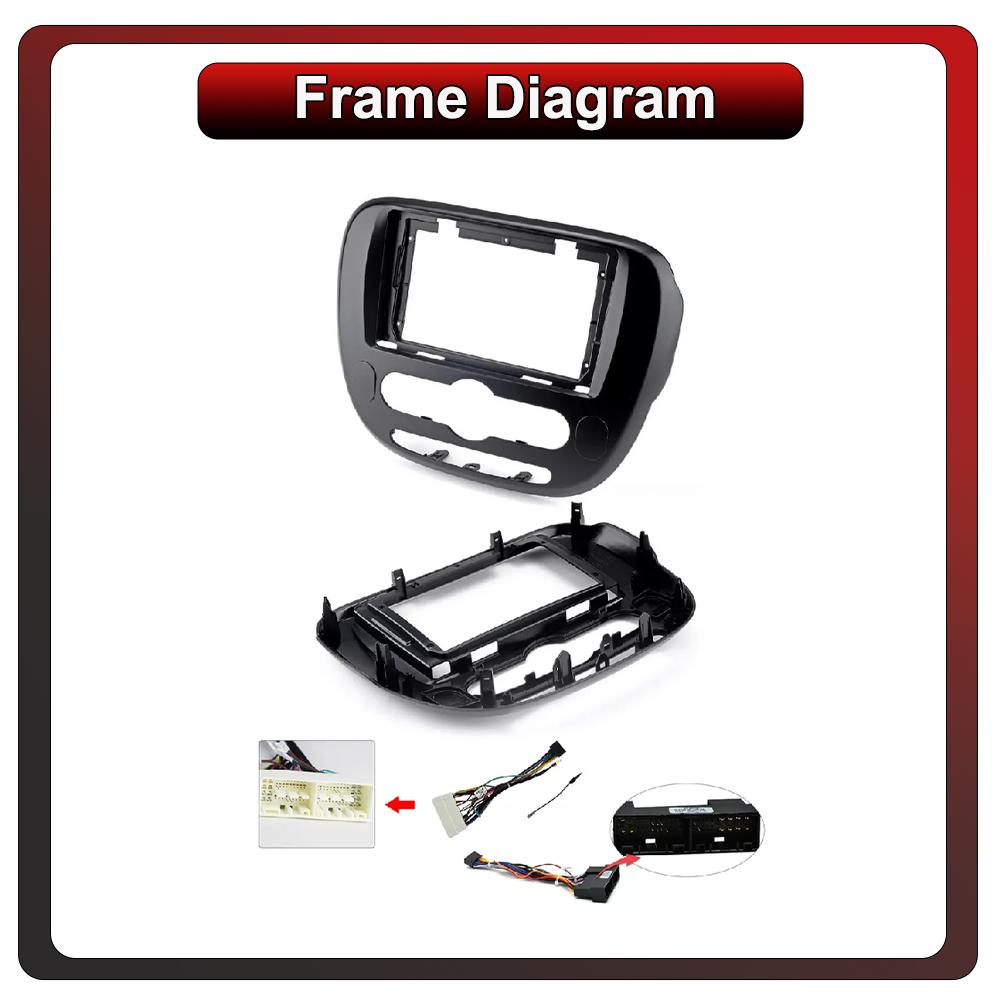 2Din Android Car-Play Car Radio,KIA Soul 2014-2018,Multimedia Player Head Unit Stereo GPS Navigation BT WIFI,2+32GB