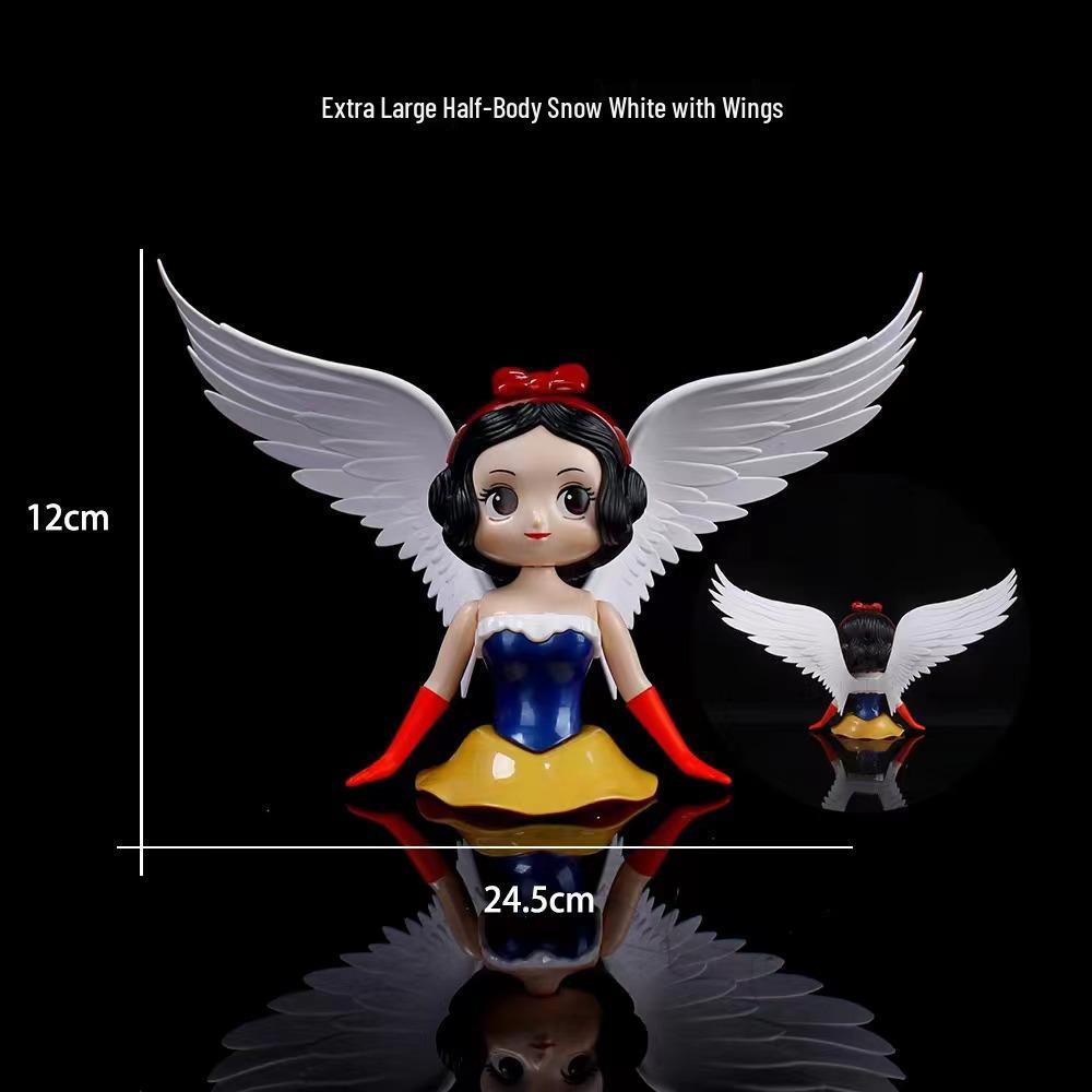 Электрическая вращающаяся светящаяся принцесса: Белоснежка, Эльза с крыльями, София и Золушка