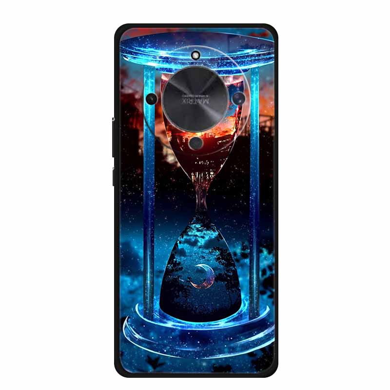For Honor X70 MTN-AN00 5G Phone Case Shockproof Black Soft Silicone TPU Back Cover For Honor X 70 X70 Cases HonorX70 6.79" Coque