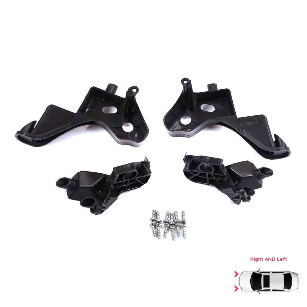 EHL574 Scheinwerferhalter-Montage, Reparaturhalterung, Lasche, links und rechts, für Citroen C4 MK2 B7 NC 2009–2018 DS4 MK1 NX 2010–2015