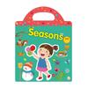 Sticker Books Early Education Concentration Training, Animal Dinosaur Decorative Sticker Books