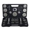 22-Piece Brake Caliper Piston Retractor & Pad Removal Tool Set for Auto Repair