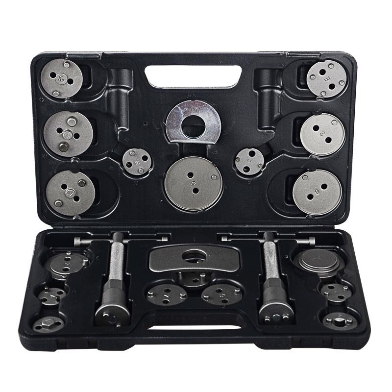 22-Piece Brake Caliper Piston Retractor & Pad Removal Tool Set for Auto Repair
