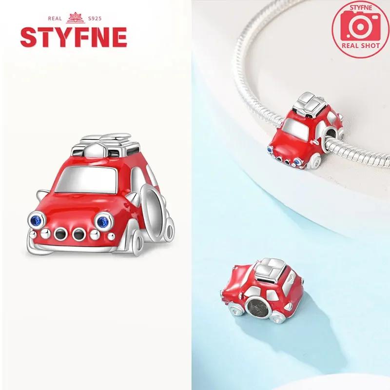 Coppercolorful Travel Luggage Charms Plane Beads Fitoriginal Bracelets Diy Fine Jewelry For Women Gifts