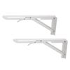 2pcs Folding Table Bracket Wall Mounted Collapsible Shelf Bracket 34cm 13.39in for RV Boat