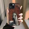Patterned Horse Case for iPhone 13/14/15/16 Pro/17 Pro - Soft, Premium Fit