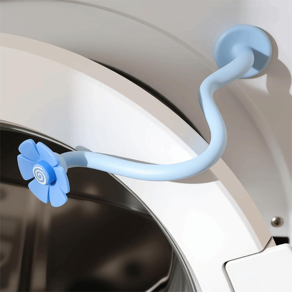 Magnetic Base Washing Machine Door Stopper Removable Flower Ventilation Buckle Magnetic Washer Door Holder синий