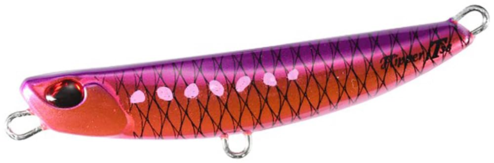 Duo Beach Walker Flipper iT38 GSA0882 Розовый с УФ-бликами Сардина 68mm/38g розовый