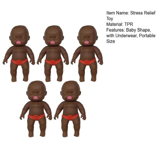 1/2/3/4/5 Pezzi Biancheria Intima Antistress Giocattolo Morbido con Bambini Stress Ansia Rilassante Bambino
