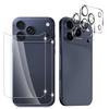 4in1 [2+2 Pack] Back Phone Protector Tempered Glass Film For iPhone 17 Pro Max /17 / 17 Pro/ 17 Air+ Glass Camera Lens Film HD Back Protective