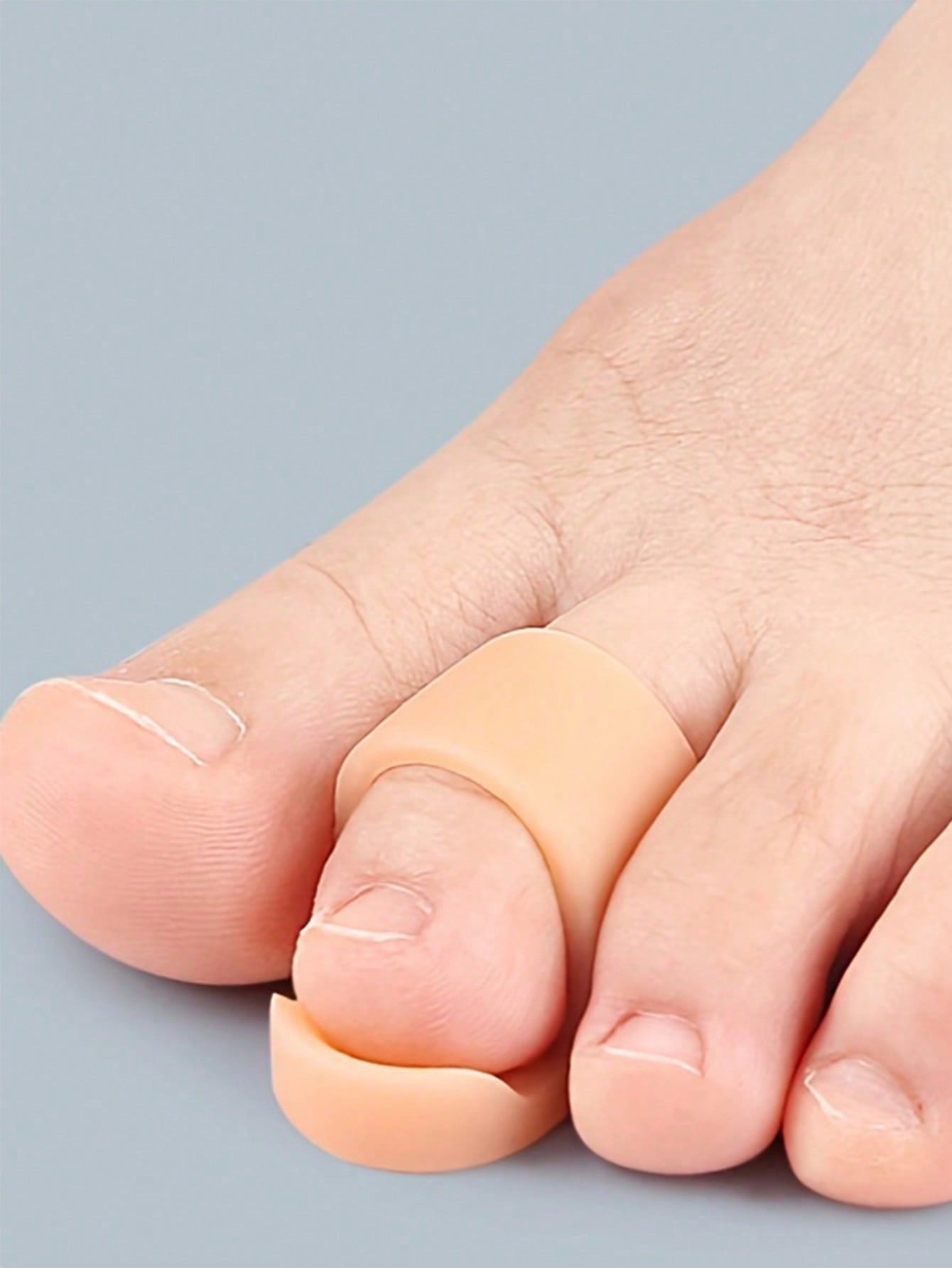 

Hammer Toe Corrector, Suitable For Curled, Bent And Claw Toes, Can Lift And Straighten Toes 1PC разноцветный