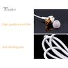 Wired Universal Noise Cancelling Stereo In-ear Earphone Phone Headset with Mic
