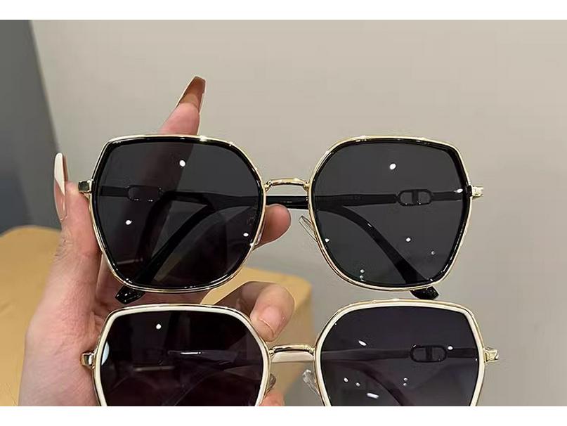 Ochelari de soare de vară pentru femei 2024, la modă, cu față mare și protecție UV