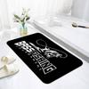 Bass Fishing Floor Mats Home Laundry Rug Carpet For Living Room Decor Lounge Area Anti-slip Foot Mat Entrance Doormat