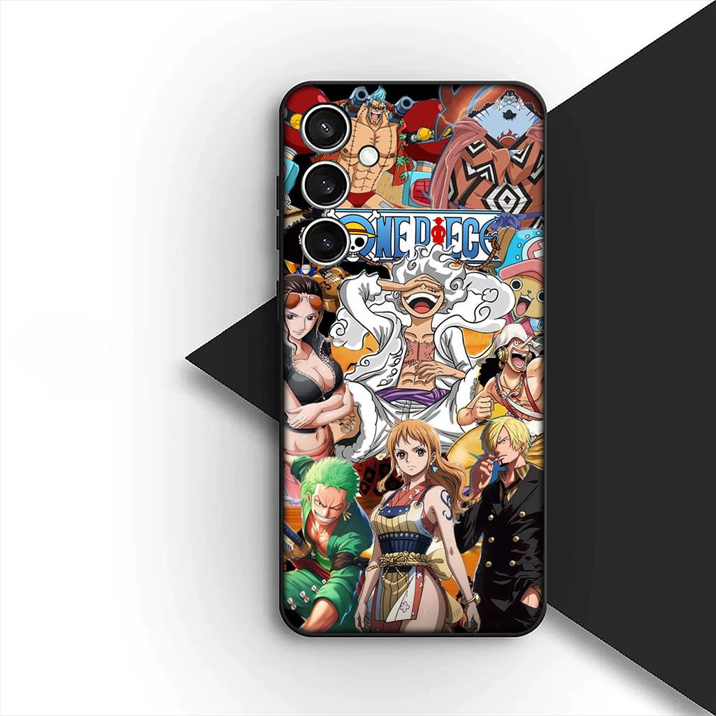Cover for Samsung Galaxy S10 S8 S9 Plus A33 A34 A31 70 A71 A72 Note 20 9 8 S10E Casing Phone Case Boa Hancock One Luffy Pieces