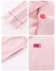 Women's Plus-Size Pure Cotton Long Sleeve Pajama Set with Breast Pads - High-End Spring/Autumn Home Wear