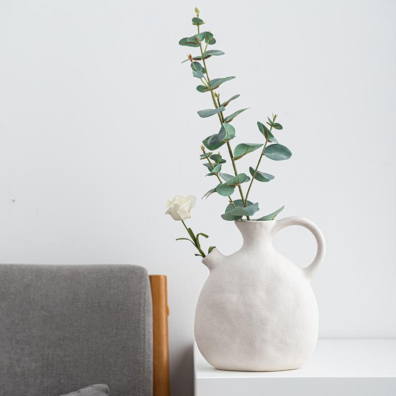 Ceramic Vase Home Decor Nordic Wedding Decoration Desktop Art Flower Vase for Decor Home Decoration Accessories