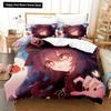 3D Print Cartoon Bedding Set Genshin Impact Game 3d Duvet Cover Set Comforter Bed Linen For Boy Decor Bedclothes