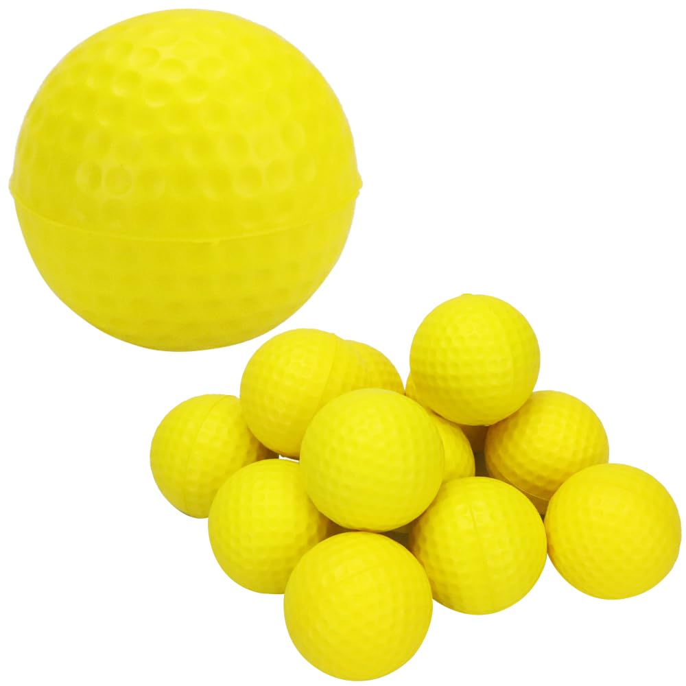 Training Golf Balls, Indoor Specification, Impact Practice, 12 Ball Set,