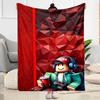 Roblox 63 Decke Weich & Gemütlich Großartig für Couch Sofa Meeresufer Vier Jahreszeiten Universell Digitaldruck Geschenk für Reisen Zuhause Geburtstage