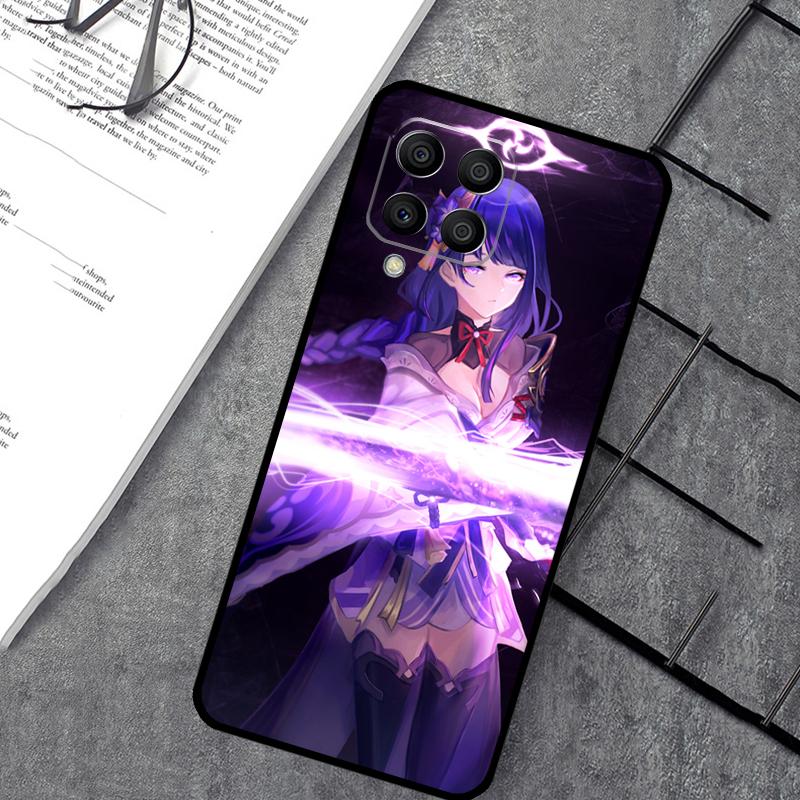 Genshin Impact Raiden Shogun Baal Case For Samsung Galaxy M54 M32 M52 M15 M11 M12 M13 M14 M06 M16 M36 M56 M31 M53 M35 M55 M34