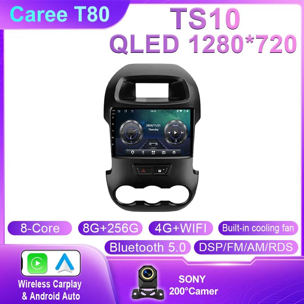 Android 14 For Ford Ranger 2012 2013 2014 2015 Car Radio Stereo Auto DSP Carplay GPS Navigation Player Video WIFI 4G BT No 2 Din