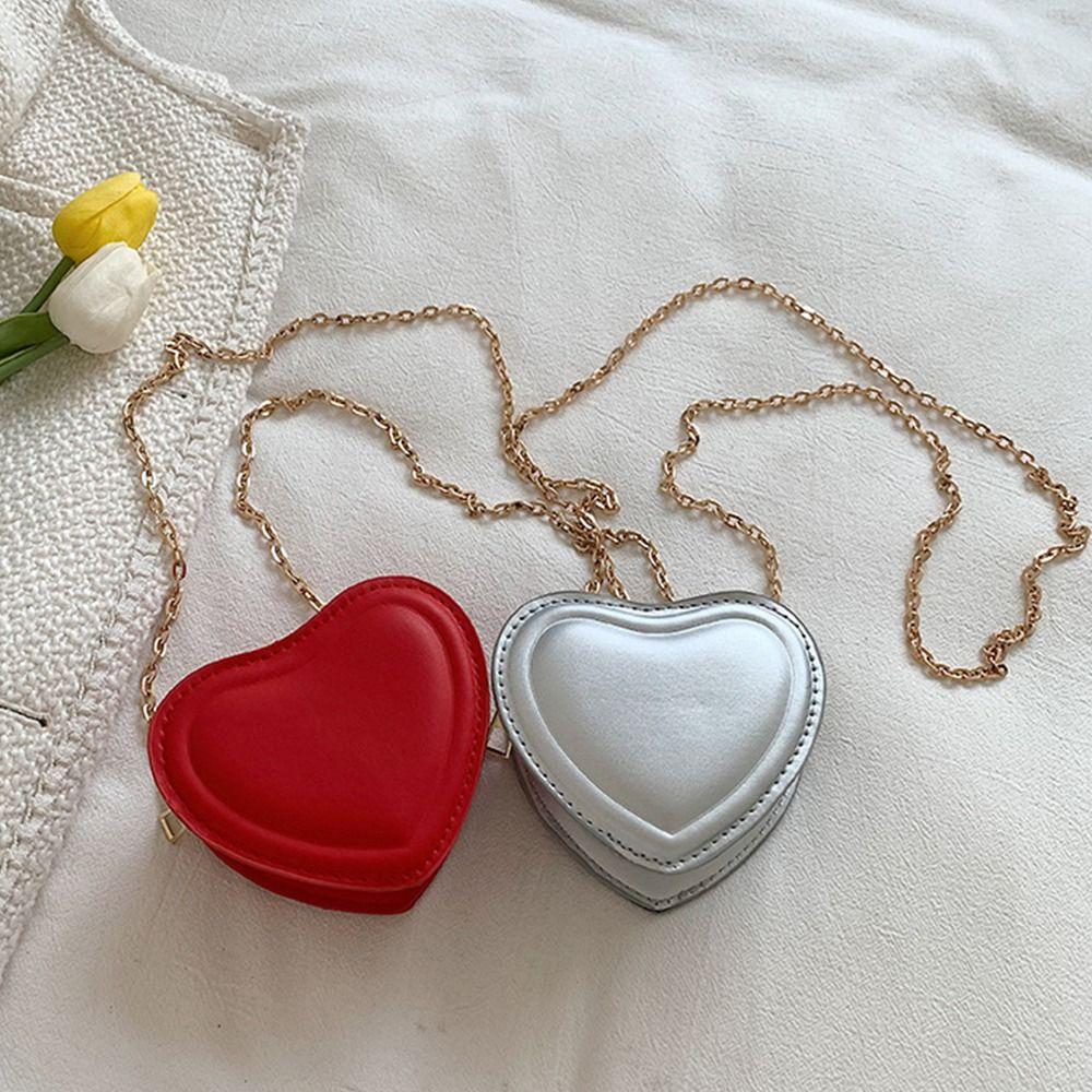 

Літній одяг підходить до сумки PU шкіряна сумочка жіноча сумочка у формі серця сумка через плече дитяча сумка чорний