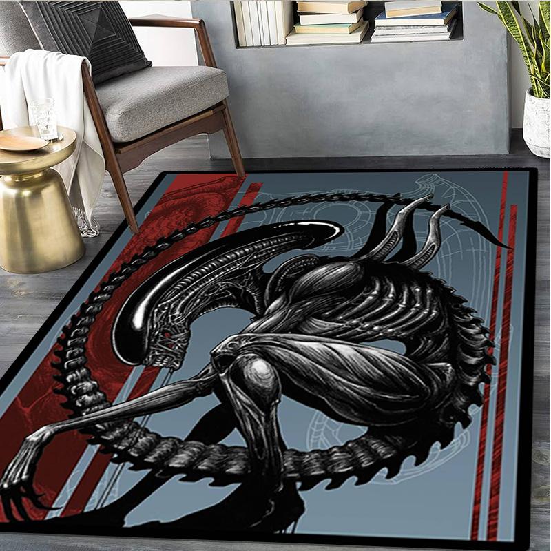 1PC Alien Rug - Home carpet Office Decorative Carpet For Living Room Bedroom Door Mat Floor Rug Computer Chair Area Rug