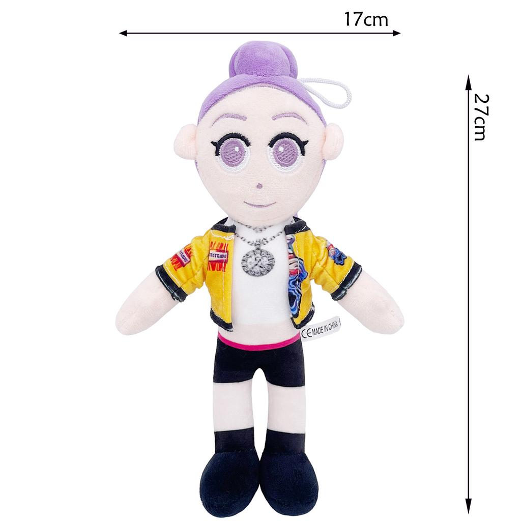 New Trending Plush Toy Kpop Demon Hunters Rumi Mira Zoey Tiger Animal Stuffed Toys Boy Band Anime Figure Plush Toy For Fans Gift