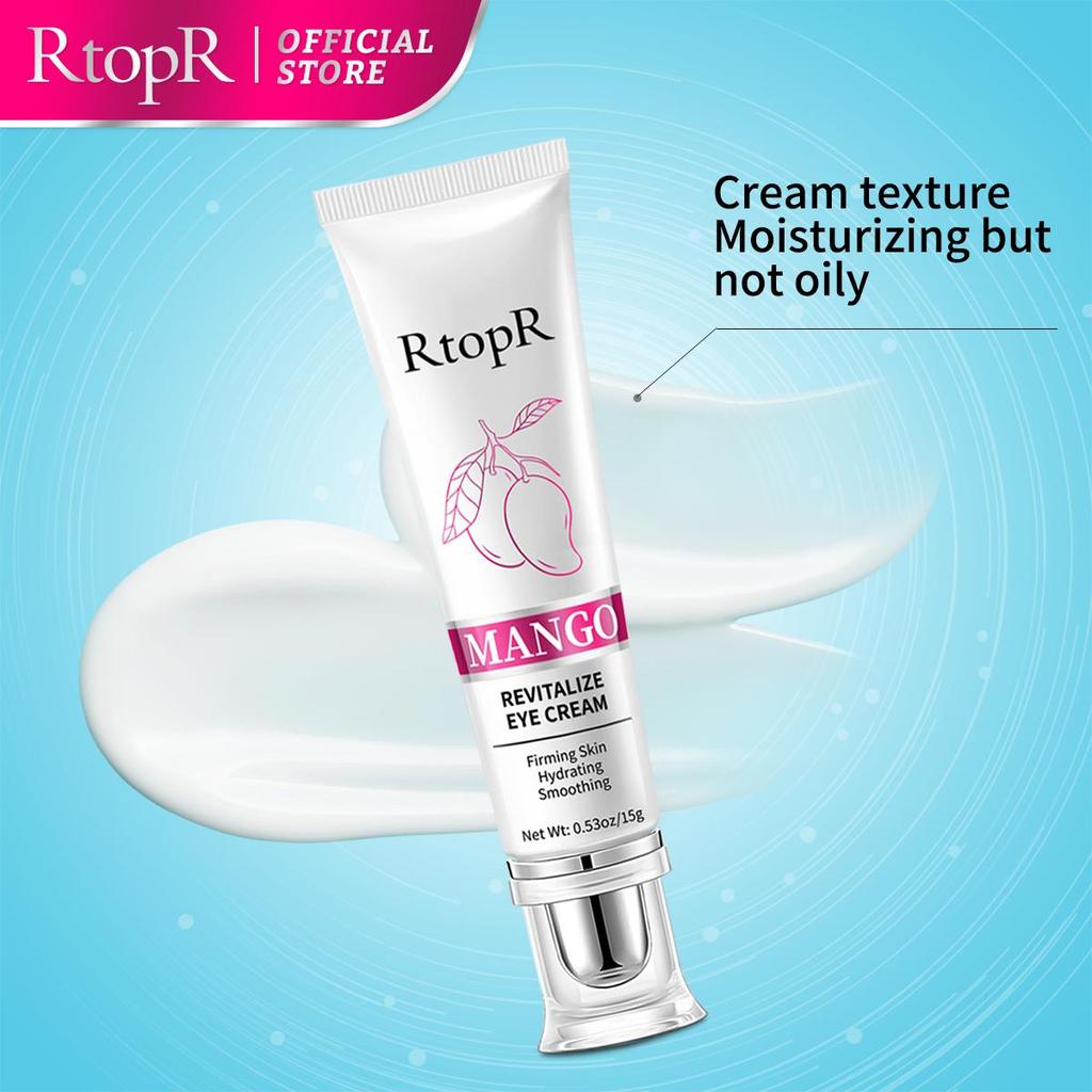 RtopR Mango Eye Cream Anti-puffiness Dark Circles Moisturizing And Moisturizing Around The Eyes Anti-Aging And Firming Around The Eyes