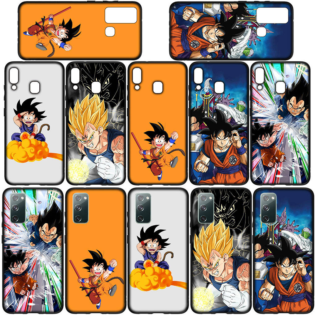 Etui na telefon do iPhone 17 15 16 Plus Xiaomi Poco X7 X6 F8 F7 M8 C85 C75 Redmi Note 14 12 11 13 Pro Max 14C 13C 15C Komiksy Dragon Gokus Vegeta IV Kule