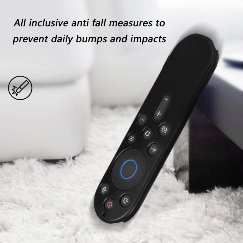 Skin Friendly Silicone Remote Protector Shockproof Design for A7D Television Remote Exact Cutouts 360 Protections