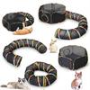 Pet Cat Tunnel Foldable Indoor Cat Tunnel Foldable Space Saving Training Toy