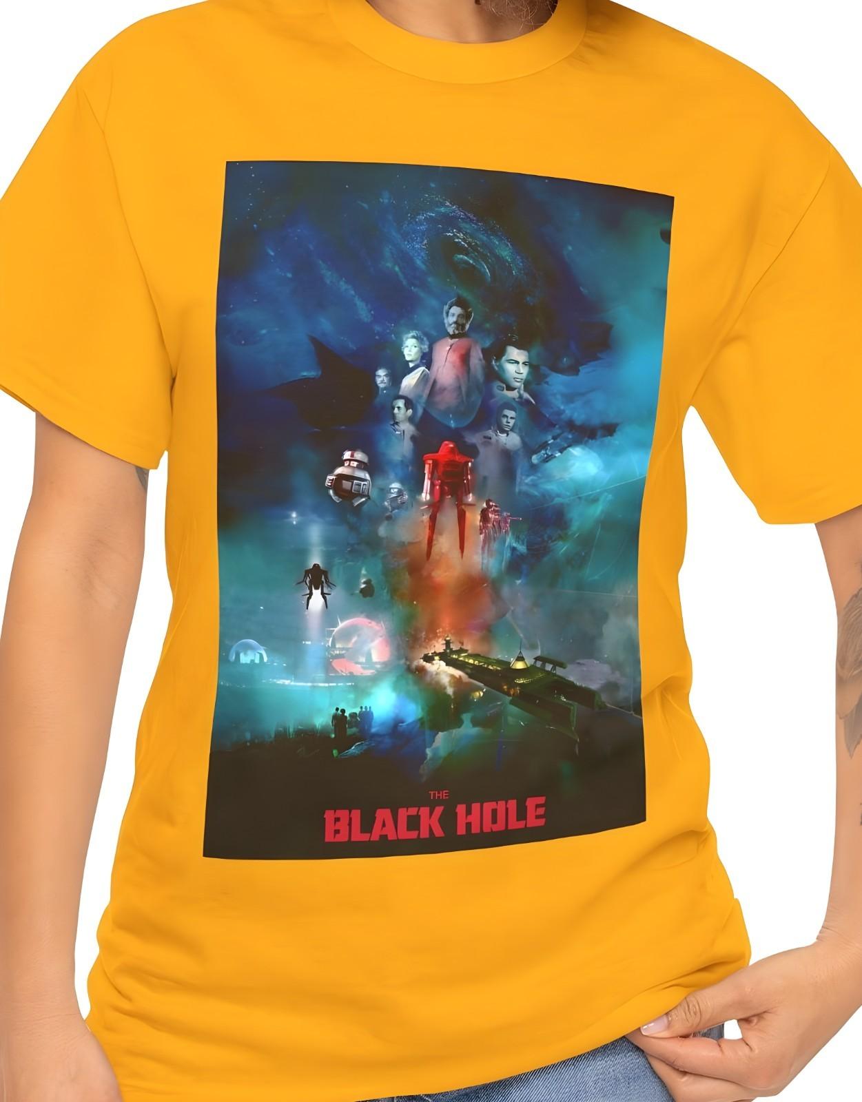 The Black Hole (1979) T-Shirt Mens Womens Tees Top Sci-Fi Maximilian Schell Yvette Mimieux 70s S